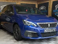 Used Peugeot 308 GT-line 2017 Blue Hatchback