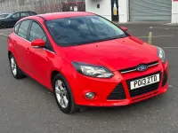 Used Ford Focus Zetec 2013 Red Hatchback