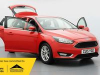 Used Ford Focus Zetec 2015 Red Hatchback