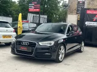 Used Audi A3 S-Line 2013 Black Hatchback