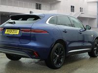Used Jaguar F-Pace R-Dynamic 204 HP (150 kW) 2021 Blue SUV