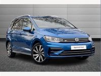 Used VW Touran R-line 150 HP (110 kW) 2022 Blue MPV