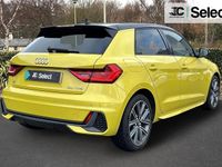 Used Audi A1 S-Line 113 HP (83 kW) 2019 Yellow Hatchback