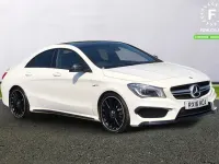 Used Mercedes CLA45 AMG Exclusive 2016 White Coupe