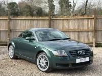 Begagnad Audi TT Sport 225 HK (165 kW) 2003 Grön Sportkupé