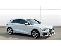 Used Audi A3 S-Line 110 HP (80 kW) 2023 White Sedan