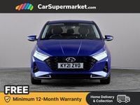 Used Hyundai i20 Premium 100 HP (73 kW) 2021 Blue Hatchback