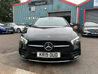 Used Mercedes A200 AMG line 2019 Black Hatchback