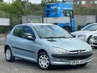 Used Peugeot 206 68 HP (50 kW) 2004 Silver Hatchback