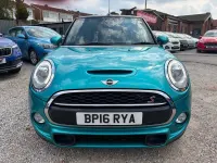 Used Mini Cooper S Cabriolet 189 HP (139 kW) 2016 Turquoise Cabriolet