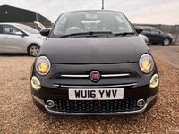 Used Fiat 500 Lounge 2016 Black Hatchback