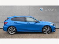 Used BMW M135 Comfort Edition 306 HP (225 kW) 2020 Blue Hatchback