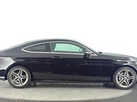 Used Mercedes C200 AMG line 198 HP (145 kW) 2020 Black Coupe