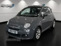 Used Fiat 500 S 69 HP (50 kW) 2015 Grey Cabriolet