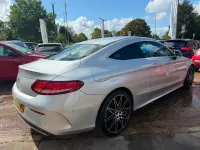 Used Mercedes C220 AMG line 2016 Silver Coupe