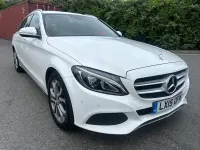 Used Mercedes C250 204 HP (150 kW) 2015 White Estate