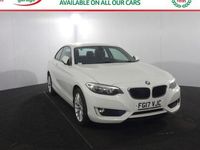 Used BMW 218 Competition Edition 150 HP (110 kW) 2017 White Coupe
