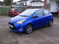 Used Toyota Yaris 2018 Blue Hatchback