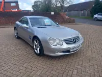 Used Mercedes SL500 306 HP (225 kW) 2003 Silver Cabriolet