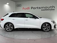 Used Audi A3 Black Edition 150 HP (110 kW) 2025 White Hatchback