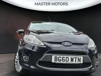 Used Ford Fiesta Titanium 96 HP (70 kW) 2011 Black Hatchback
