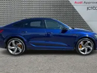 Used Audi e-tron Sportback Advanced 369 kW (503 HP) 2022 Blue SUV