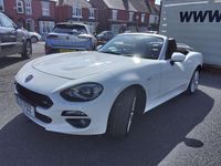 Used Fiat 124 Spider Lusso Plus 138 HP (101 kW) 2017 White Cabriolet