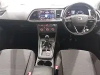 Used Seat Leon SE Dynamic 115 HP (84 kW) 2018 Black Hatchback