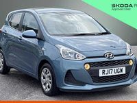Used Hyundai i10 SE 87 HP (63 kW) 2017 Blue Hatchback