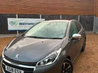 Used Peugeot 208 Allure Premium 80 HP (58 kW) 2018 Grey Hatchback