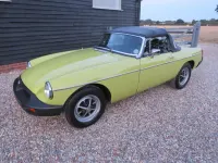 Used MG B 95 HP (69 kW) 1976 Yellow Cabriolet