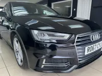 Used Audi A4 S-Line 150 HP (110 kW) 2017 Black Sedan