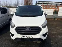Used Ford Transit Custom Limited 130 HP (95 kW) 2022 White Van