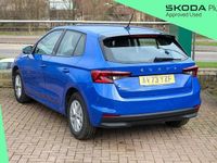Used Skoda Fabia Comfort 108 HP (79 kW) 2023 Blue Hatchback