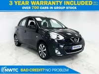 Used Nissan Micra S 98 HP (72 kW) 2014 Black Hatchback