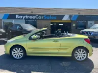 Used Peugeot 207 2009 Yellow Cabriolet