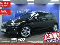 Used Vauxhall Astra SRi 150 HP (110 kW) 2018 Blue Hatchback
