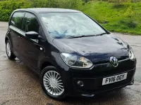 Begagnad VW up! high up! 2016 Svart Halvkombi