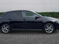 Used VW Polo R-line 95 HP (69 kW) 2024 Black Hatchback