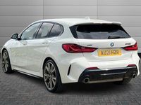 Used BMW M135 Shadowline 306 HP (225 kW) 2021 White Hatchback
