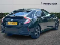 Used Honda Civic SR 126 HP (92 kW) 2019 Black Hatchback