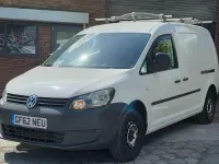 Used VW Caddy Maxi 102 HP (75 kW) 2012 White MPV
