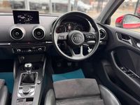 Used Audi A3 Sportback Sport 150 HP (110 kW) 2017 Red Hatchback