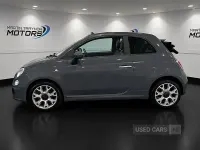 Used Fiat 500 S 69 HP (50 kW) 2015 Grey Cabriolet