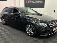 Used Mercedes E220 AMG line 194 HP (142 kW) 2017 Black Estate