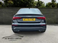 Used Audi A3 S-Line 110 HP (80 kW) 2021 Black Sedan