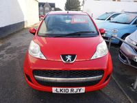 Used Peugeot 107 68 HP (50 kW) 2010 Red Hatchback
