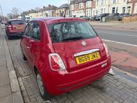 Used Fiat 500 Pop 69 HP (50 kW) 2009 Red Cabriolet