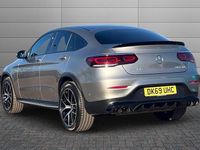 Used Mercedes GLC43 AMG Premium Plus 390 HP (286 kW) 2019 Mojave silver Coupe