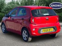 Used Kia Picanto 66 HP (48 kW) 2018 Red Hatchback